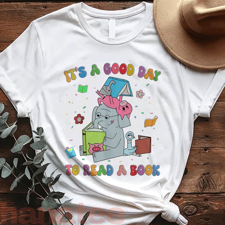 It's A Good Day To Read A Book Animals