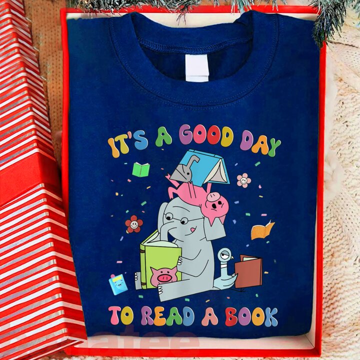 It's A Good Day To Read A Book Animals