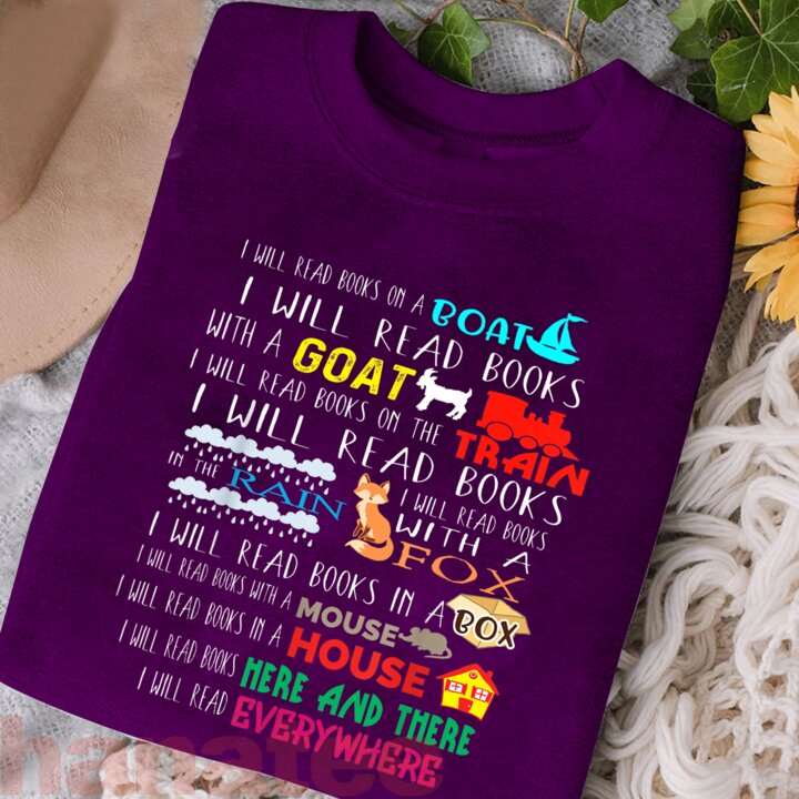 I Will Read Books On A Boat  