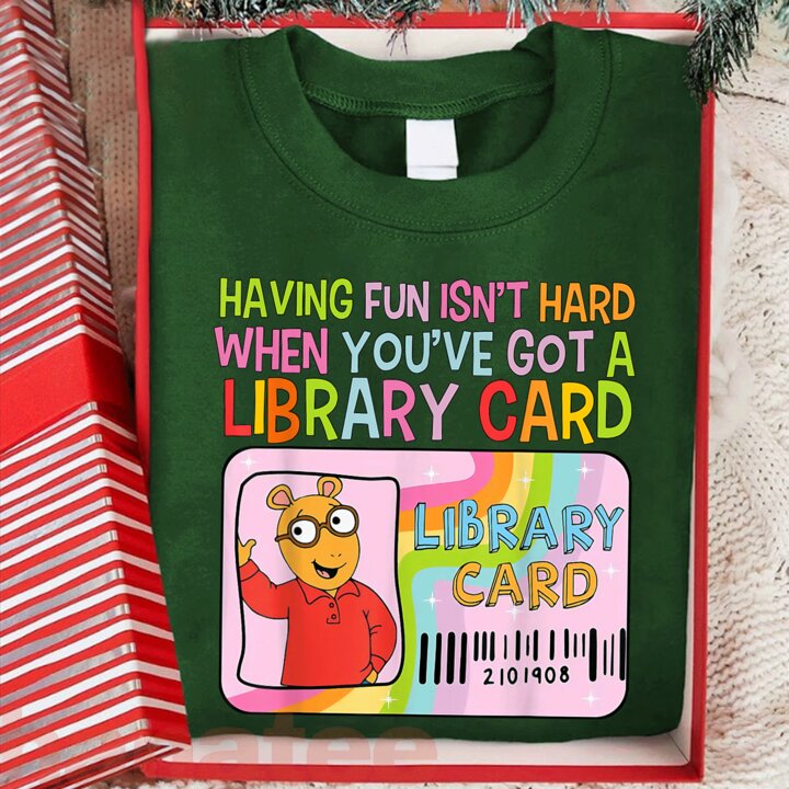 Having A Library Card 