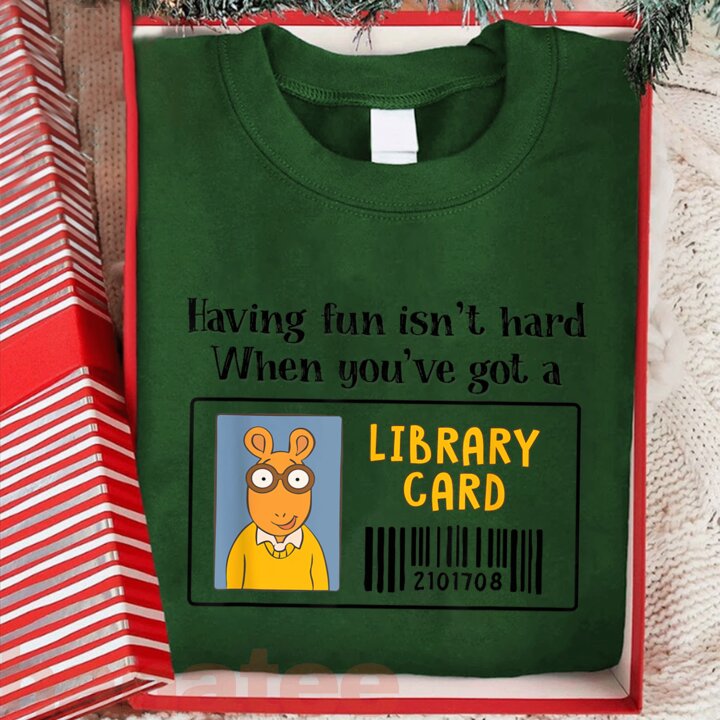 Having Library Card Having Fun
