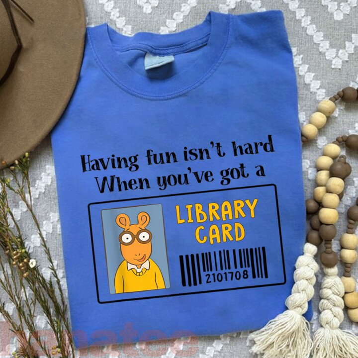 Having Library Card Having Fun