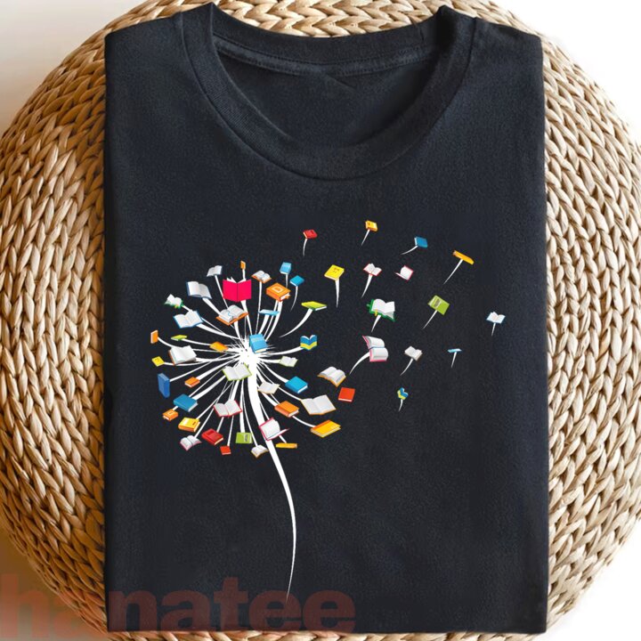 Fly Dandelion Book Lover