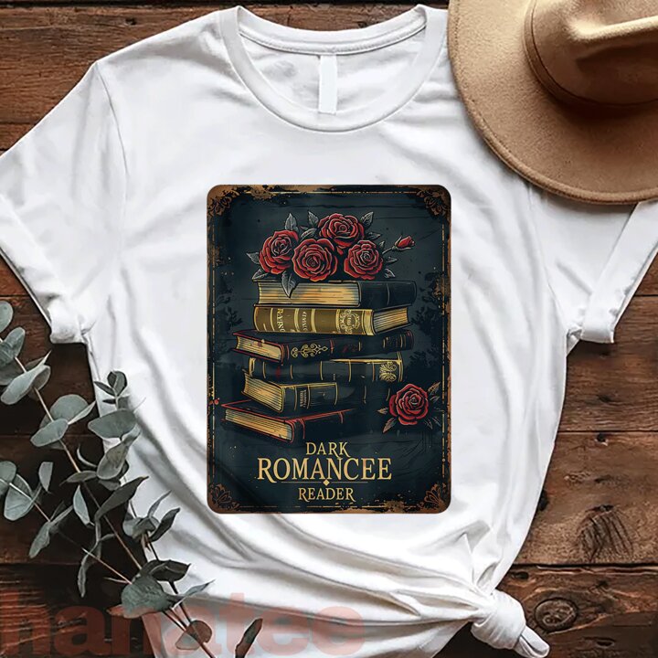 Dark Romance Reader Vintage Floral  