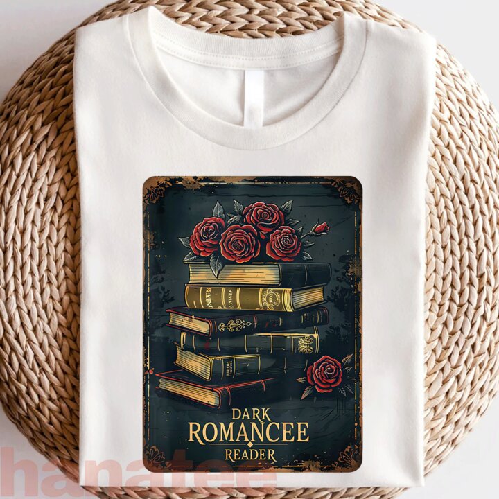 Dark Romance Reader Vintage Floral  