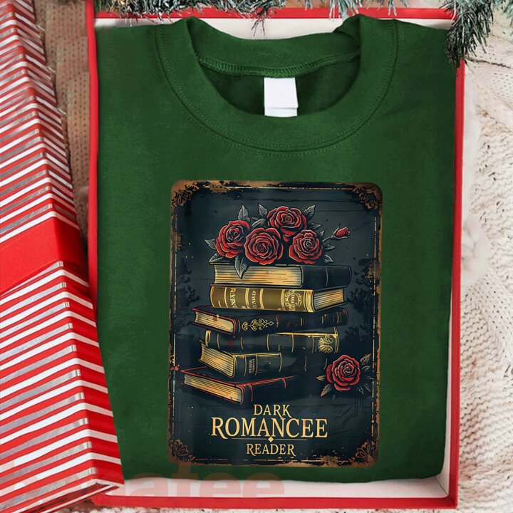 Dark Romance Reader Vintage Floral  