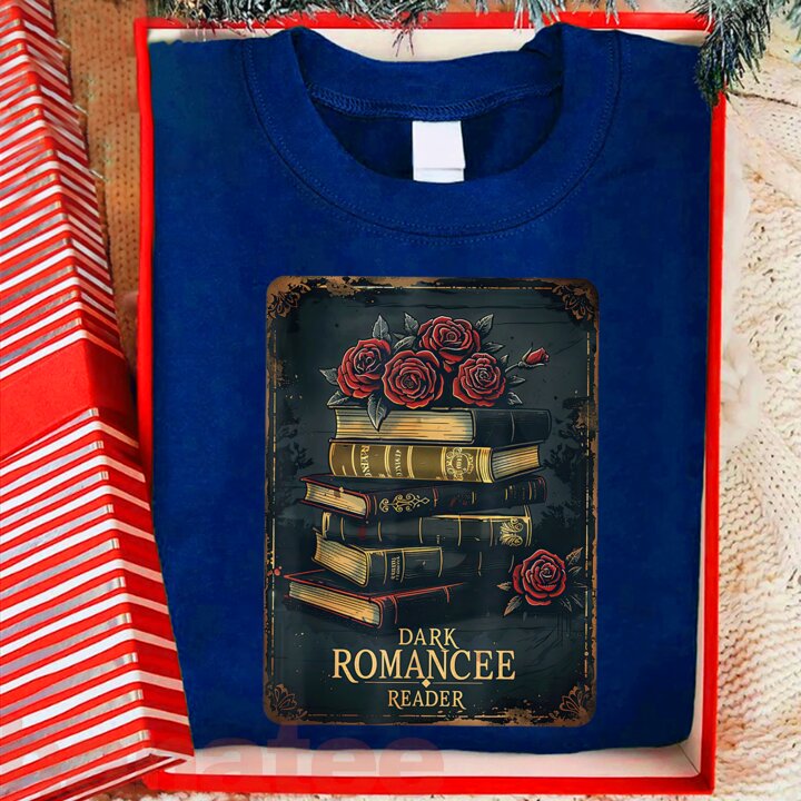 Dark Romance Reader Vintage Floral  
