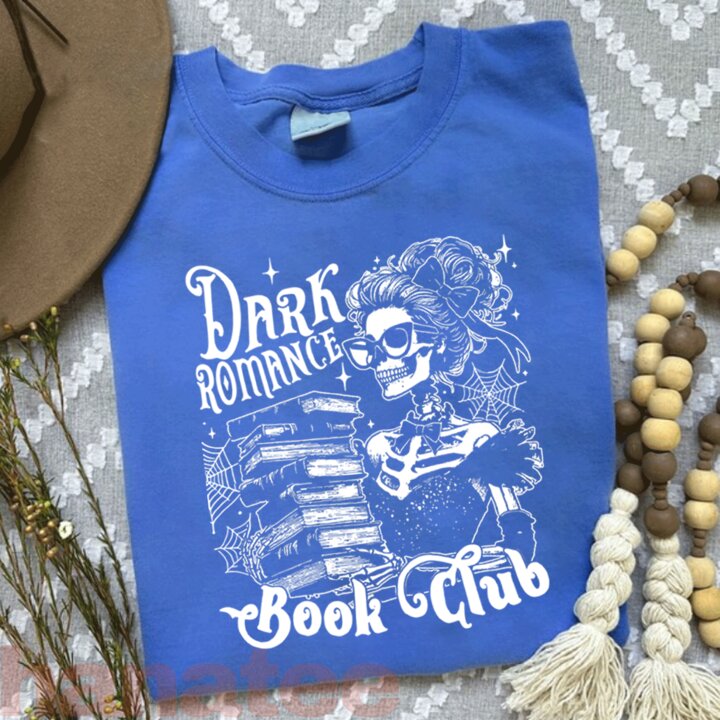 Dark Romance Skeleton Book Club
