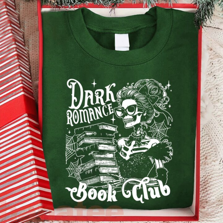 Dark Romance Skeleton Book Club