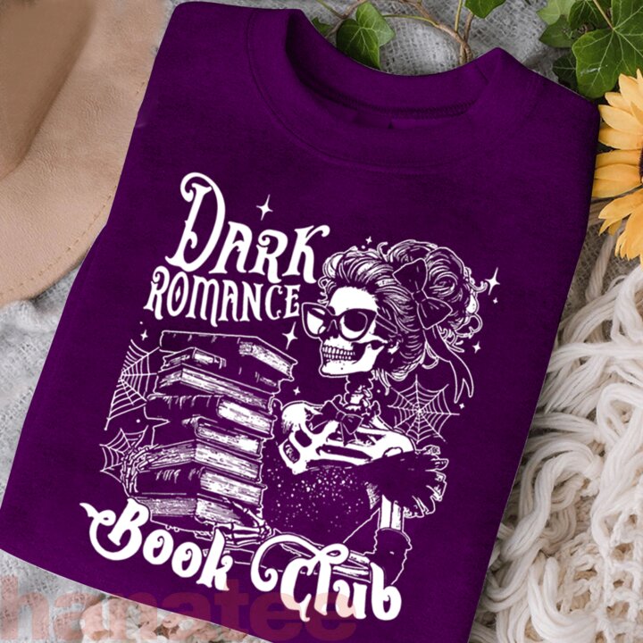 Dark Romance Skeleton Book Club
