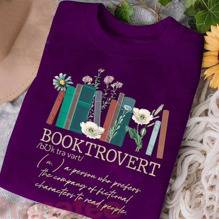 Booktrovert Book Lover 