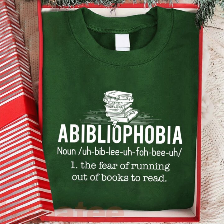 Abibliophobia Definition Book Lover 