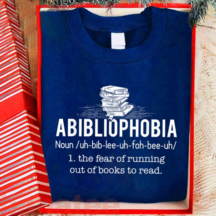 Abibliophobia Definition Book Lover 