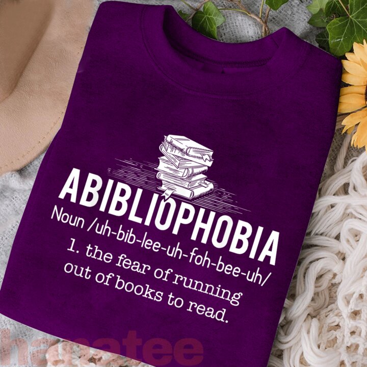 Abibliophobia Definition Book Lover 