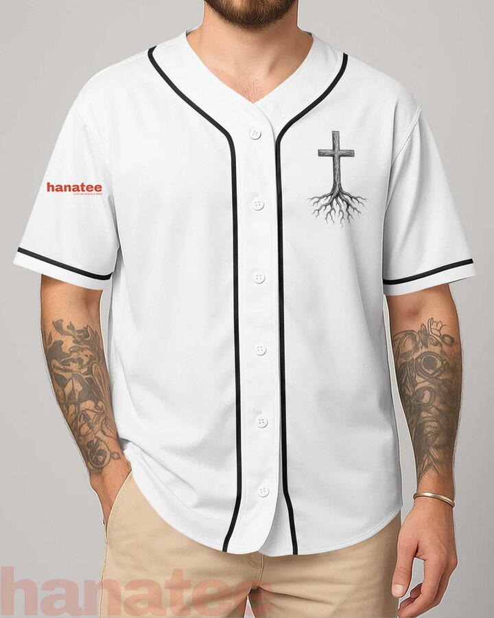 Man Of Faith Rooted In Christ All Over Print Jersey