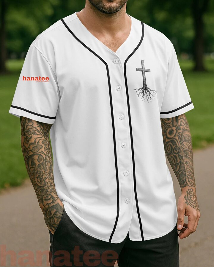 Man Of Faith Rooted In Christ All Over Print Jersey