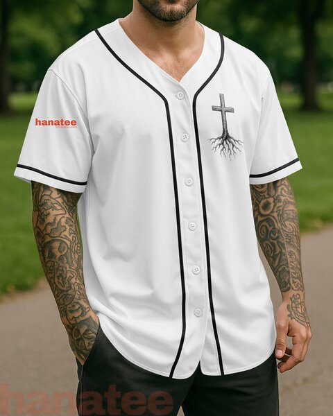 Man Of Faith Rooted In Christ All Over Print Jersey