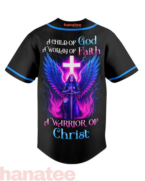 A Warrior Of Christ All Over Print Jersey