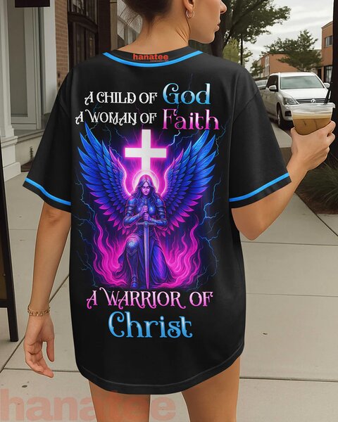 A Warrior Of Christ All Over Print Jersey