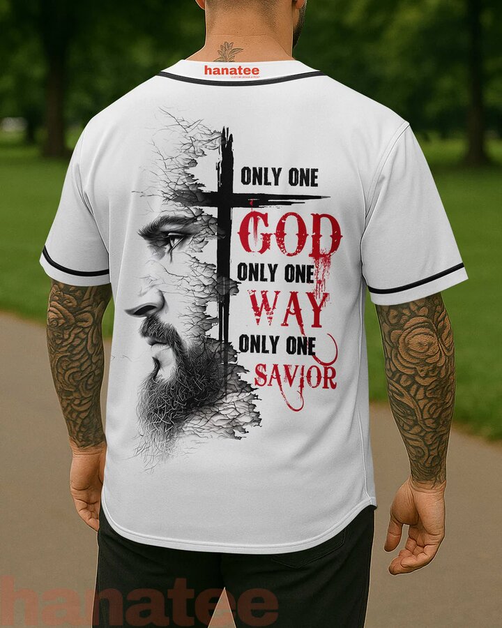 Only One God All Over Print Jersey
