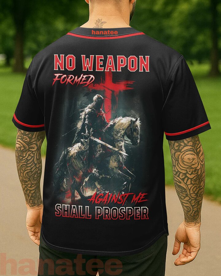 No Weapon Formed Against Me All Over Print Jersey