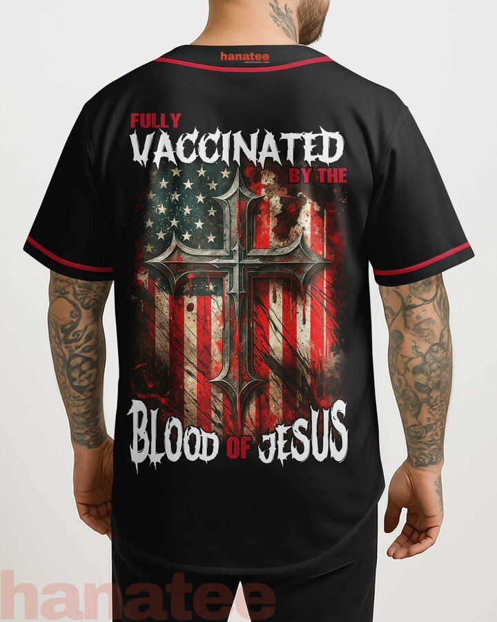 Fully Vaccinated All Over Print Jersey