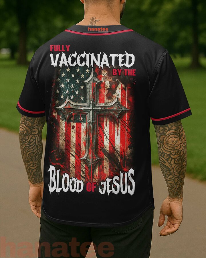 Fully Vaccinated All Over Print Jersey