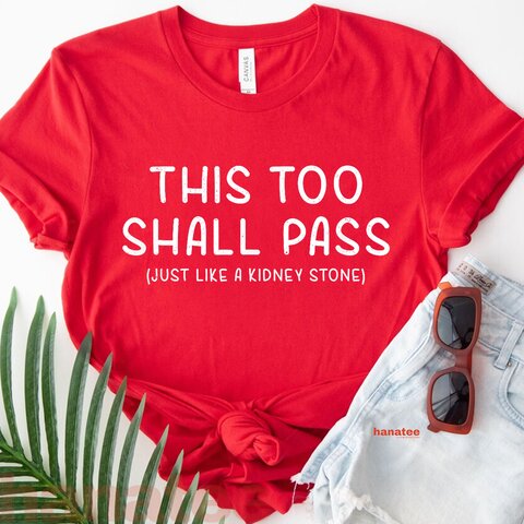 This Too Shall Pass Just Like A Kidney Stone 