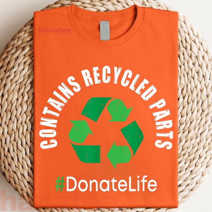 Contains Recycled Parts Transplant Kidney  