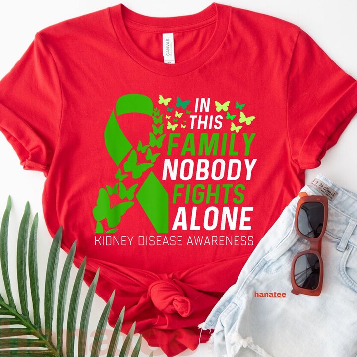 In This Family No Fighting Alone Kidney Disease