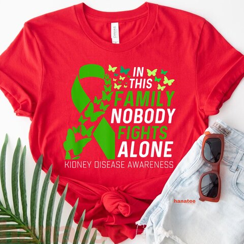 In This Family No Fighting Alone Kidney Disease