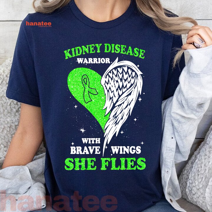 Kidney Warrior With Brave Wings