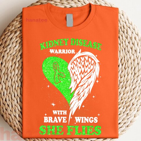 Kidney Warrior With Brave Wings
