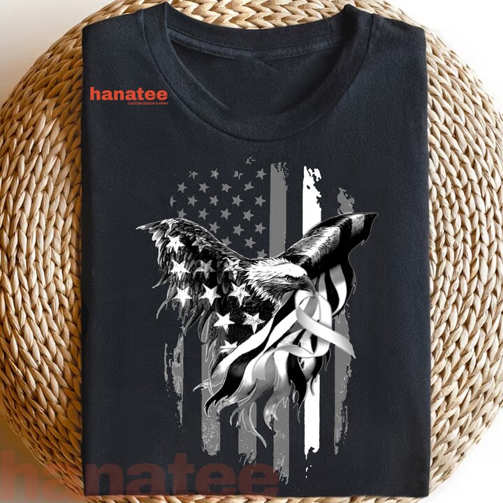 Eagle American Flag Lung Cancer