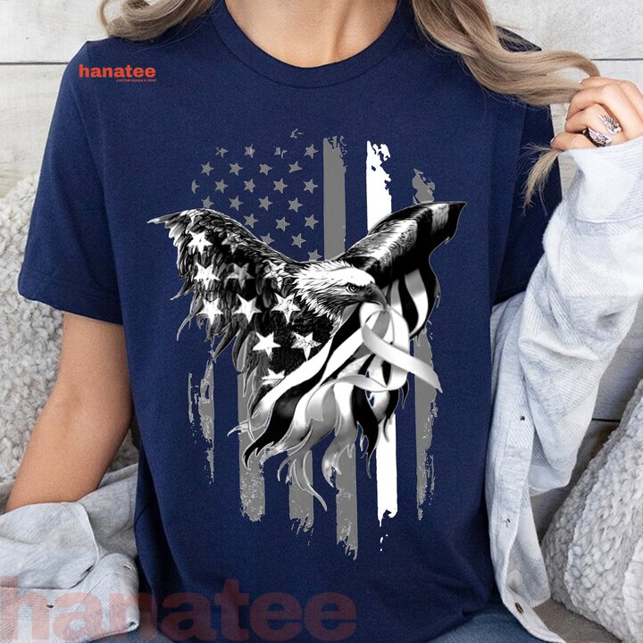 Eagle American Flag Lung Cancer