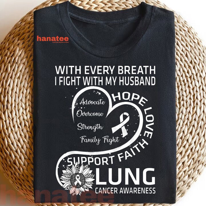 Hope Lobe Faith Support Lung Cancer Warrior