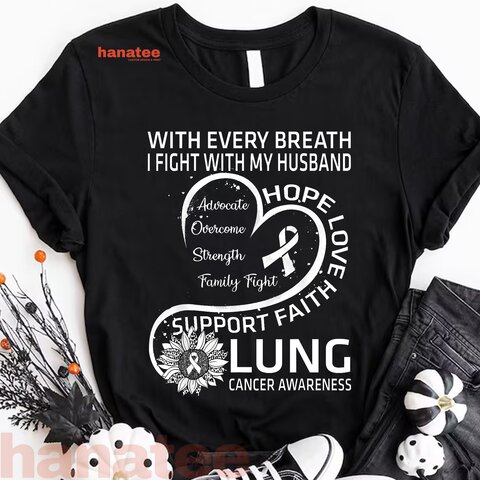 Hope Lobe Faith Support Lung Cancer Warrior