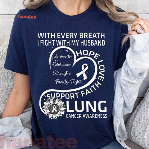 Hope Lobe Faith Support Lung Cancer Warrior