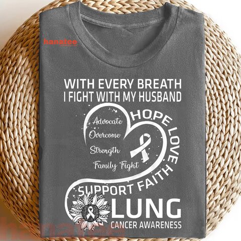 Hope Lobe Faith Support Lung Cancer Warrior