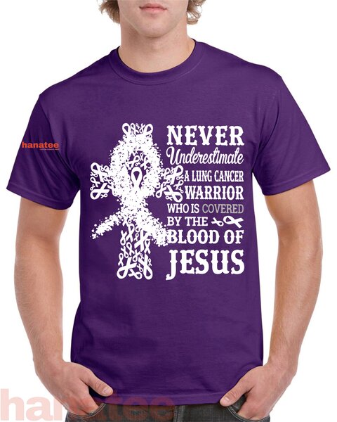 Lung Cancer Warrior Blood Of Jesus