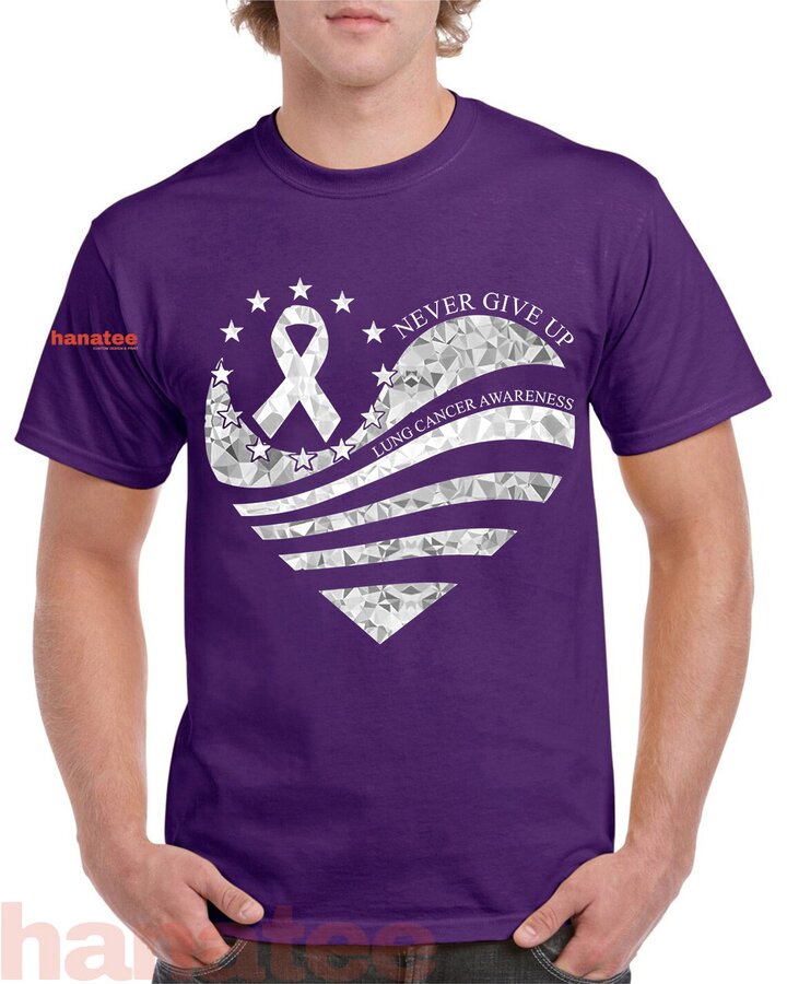 Never Give up Lung Cancer Awareness
