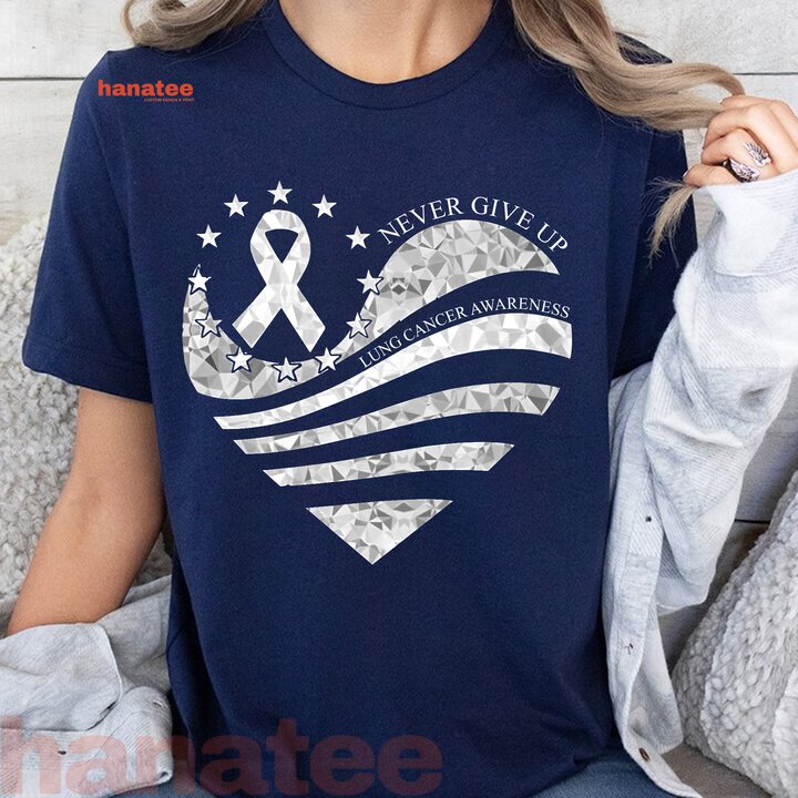 Never Give up Lung Cancer Awareness