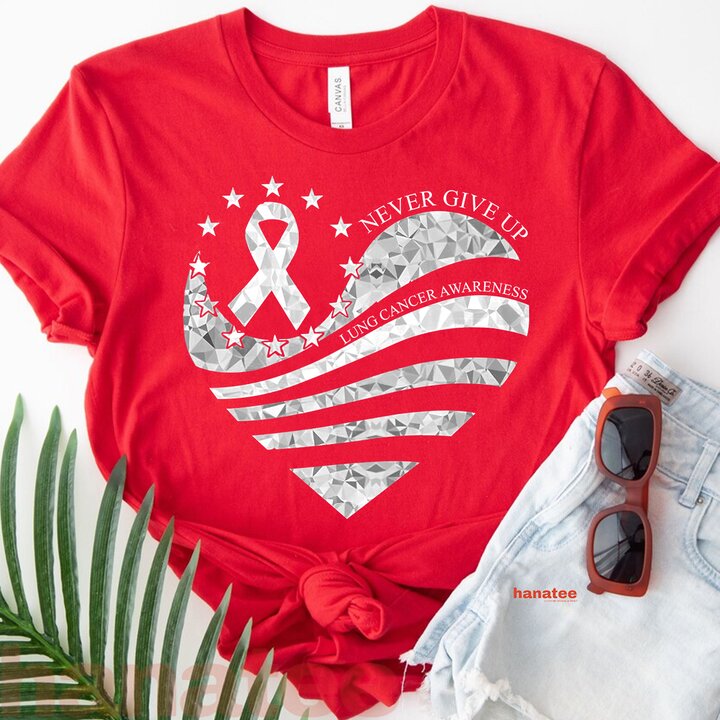 Never Give up Lung Cancer Awareness