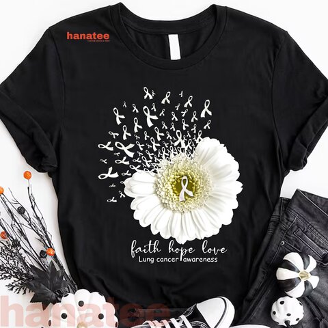 White Daisy Lung Cancer Awareness