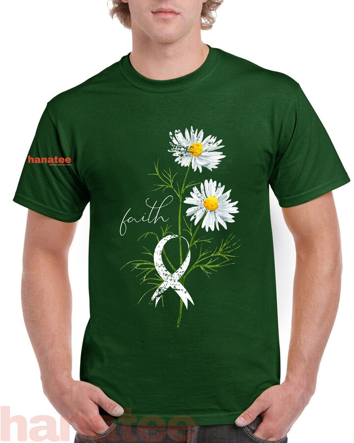 White Daisy Lung Cancer Fight Support