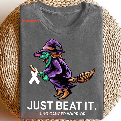 Witch Just Beat It Lung Cancer Warrior