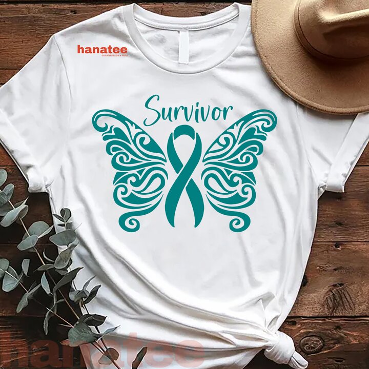 Butterfly Ovarian Cancer Survivor