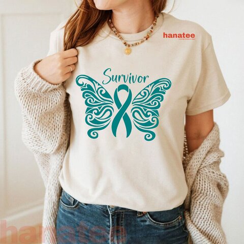 Butterfly Ovarian Cancer Survivor