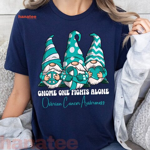 Gnome Ovarian Cancer Awareness