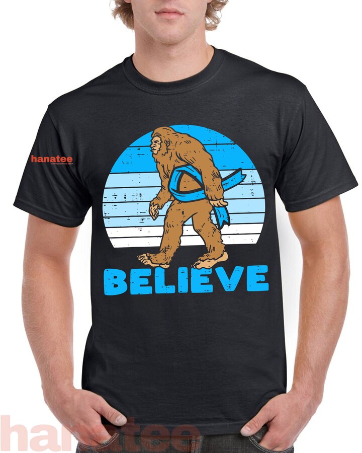 Bigfoot Sasquatch Light Blue Ribbon Prostate Cancer
